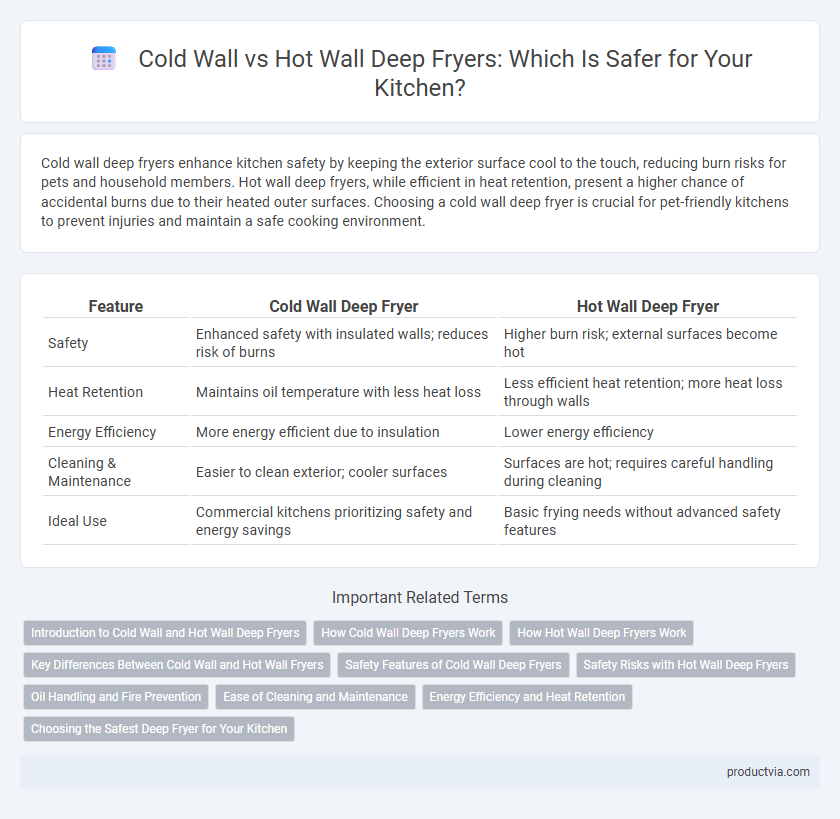 Cold Wall vs Hot Wall Deep Fryers: Which Is Safer for Your Kitchen?