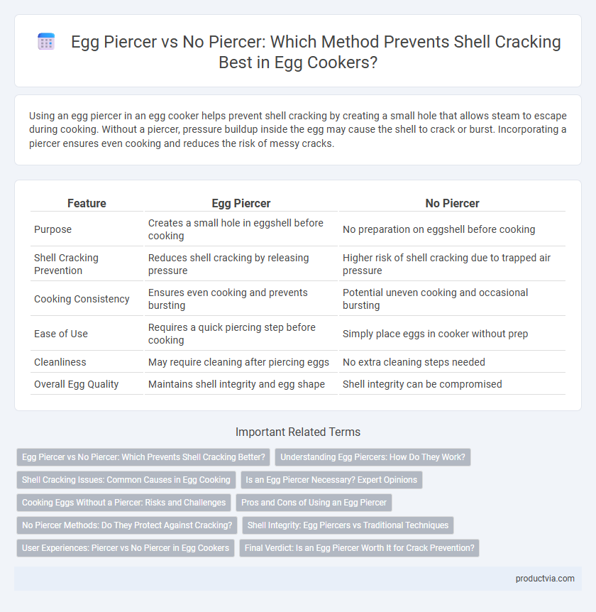 Egg Piercer vs No Piercer: Which Method Prevents Shell Cracking Best in Egg Cookers?