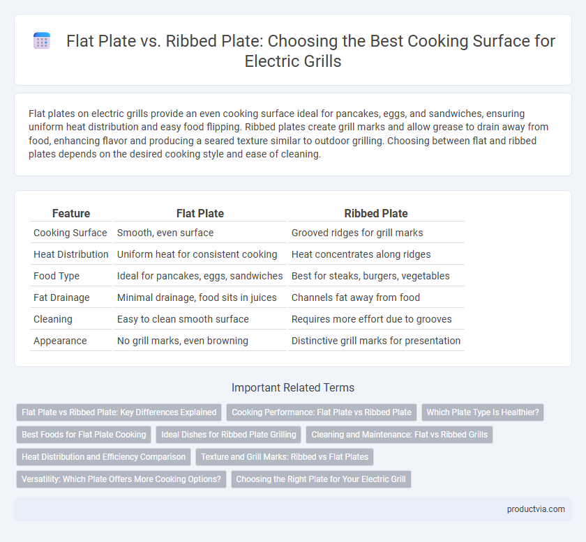 Flat Plate vs. Ribbed Plate: Choosing the Best Cooking Surface for Electric Grills