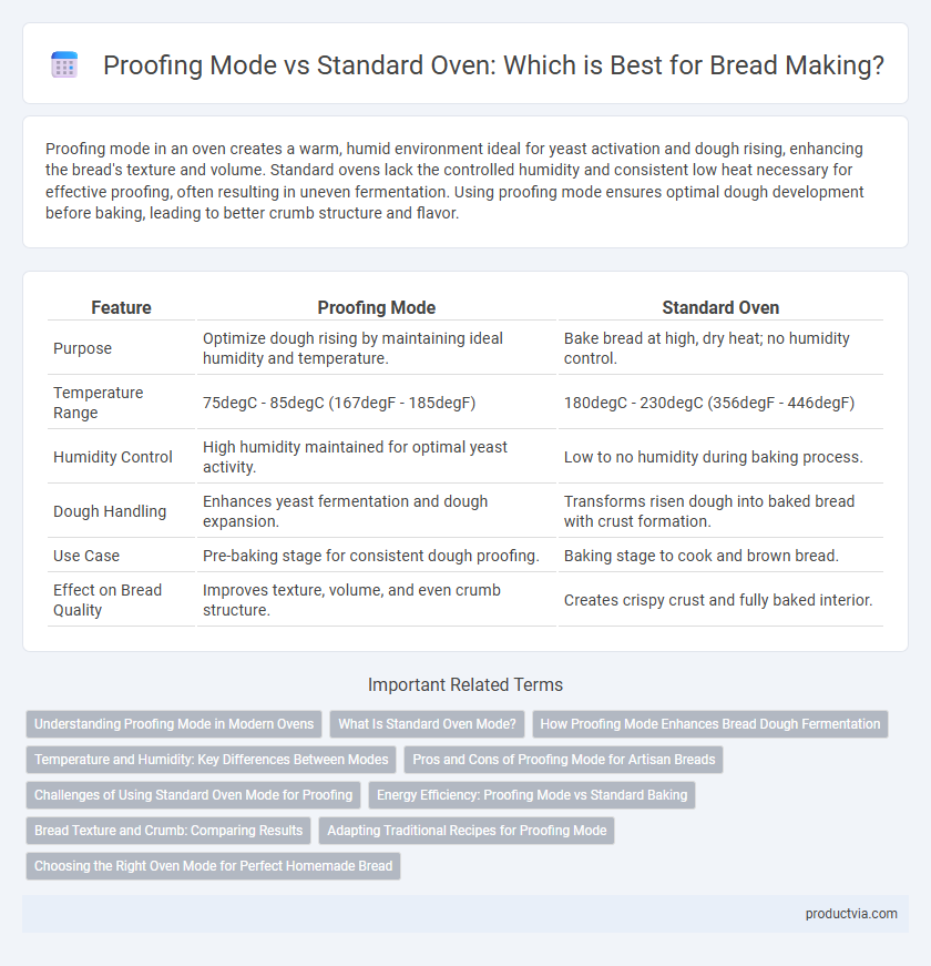 Proofing Mode vs Standard Oven: Which is Best for Bread Making?