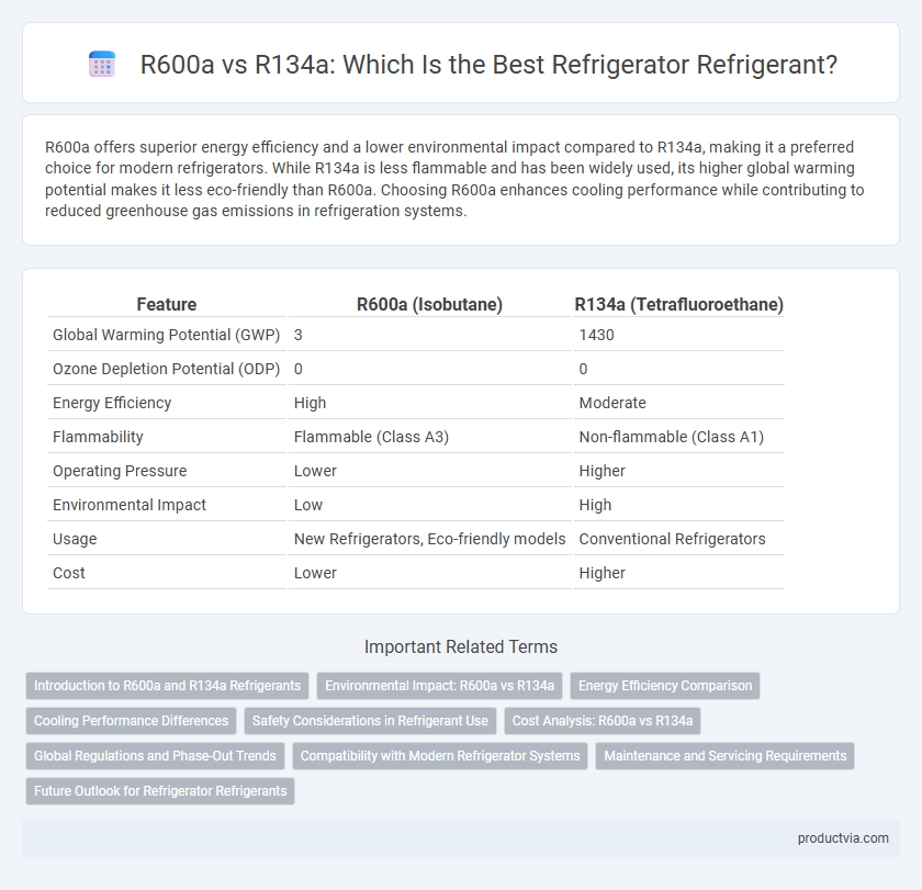 R600a vs R134a: Which Is the Best Refrigerator Refrigerant?