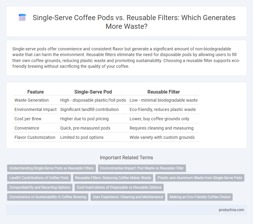 Single-Serve Coffee Pods vs. Reusable Filters: Which Generates More Waste?