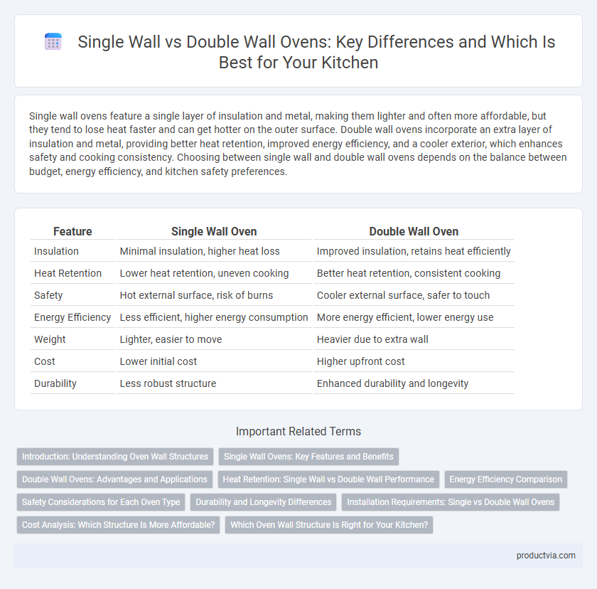 Single Wall vs Double Wall Ovens: Key Differences and Which Is Best for Your Kitchen