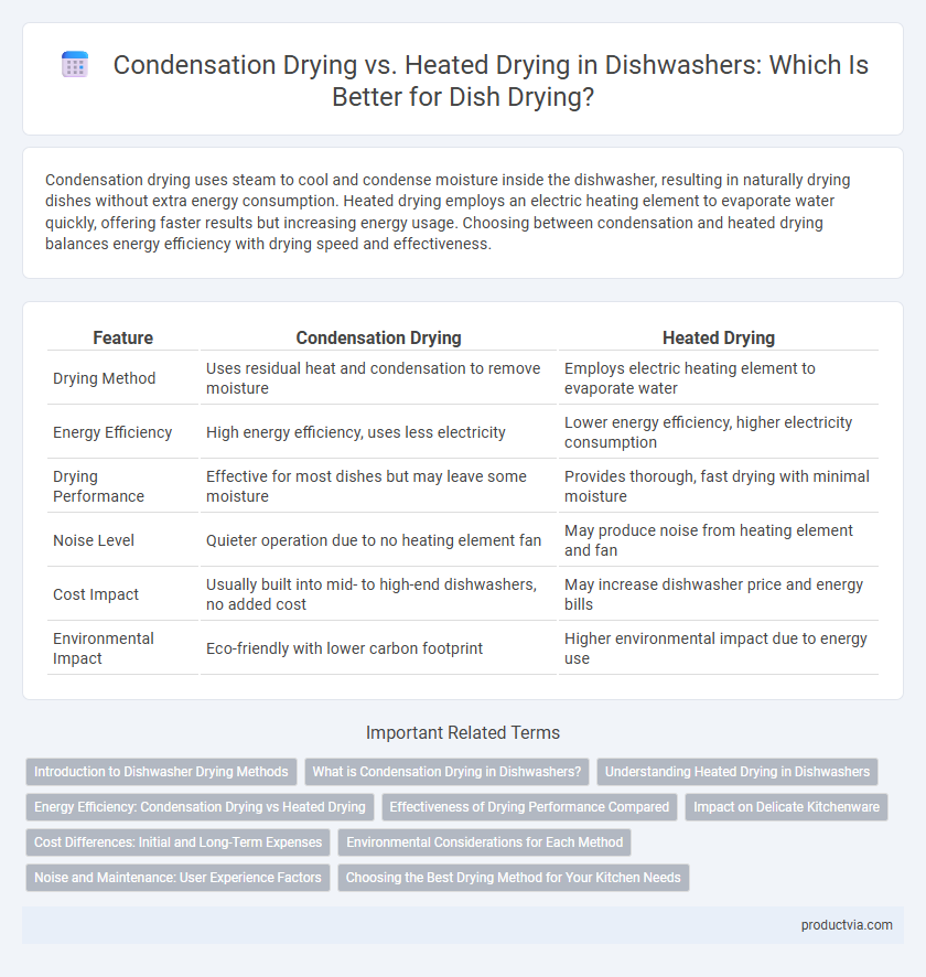 Condensation Drying vs. Heated Drying in Dishwashers: Which Is Better for Dish Drying?