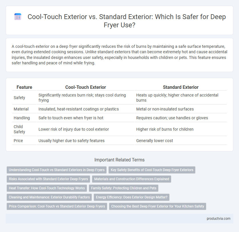 Cool-Touch Exterior vs. Standard Exterior: Which Is Safer for Deep Fryer Use?