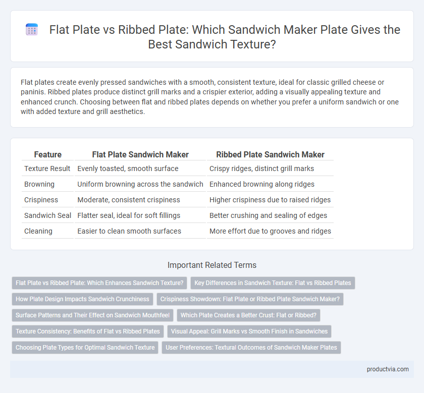 Flat Plate vs Ribbed Plate: Which Sandwich Maker Plate Gives the Best Sandwich Texture?