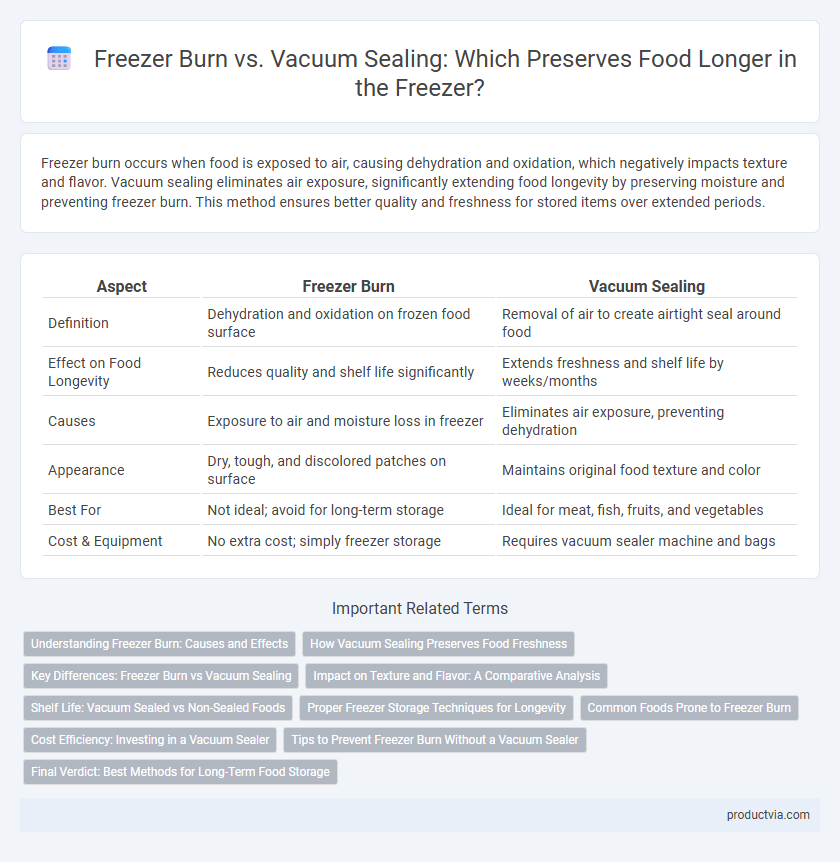 Freezer Burn vs. Vacuum Sealing: Which Preserves Food Longer in the Freezer?