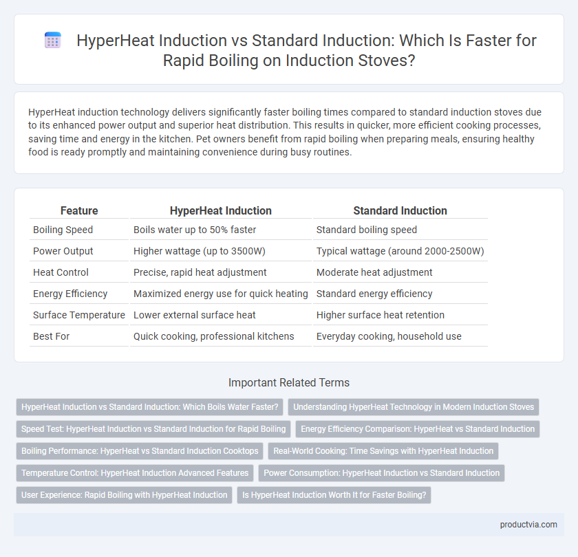 HyperHeat Induction vs Standard Induction: Which Is Faster for Rapid Boiling on Induction Stoves?