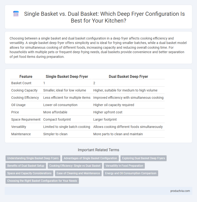 Single Basket vs. Dual Basket: Which Deep Fryer Configuration Is Best for Your Kitchen?