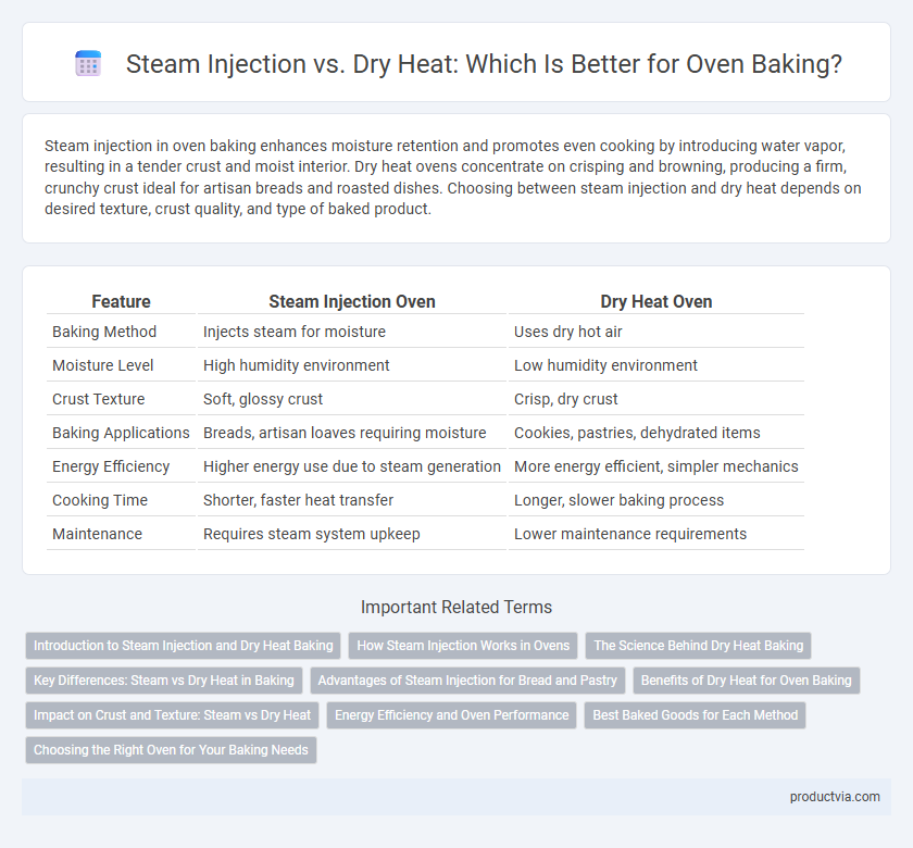 Steam Injection vs. Dry Heat: Which Is Better for Oven Baking?