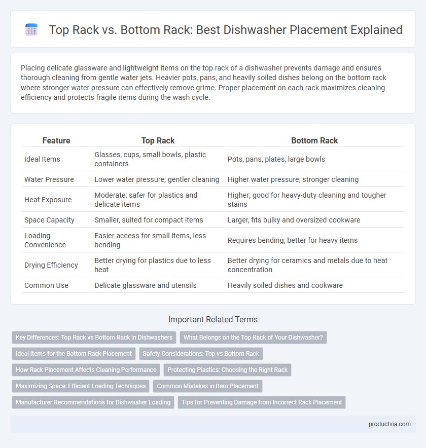 Top Rack vs. Bottom Rack: Best Dishwasher Placement Explained
