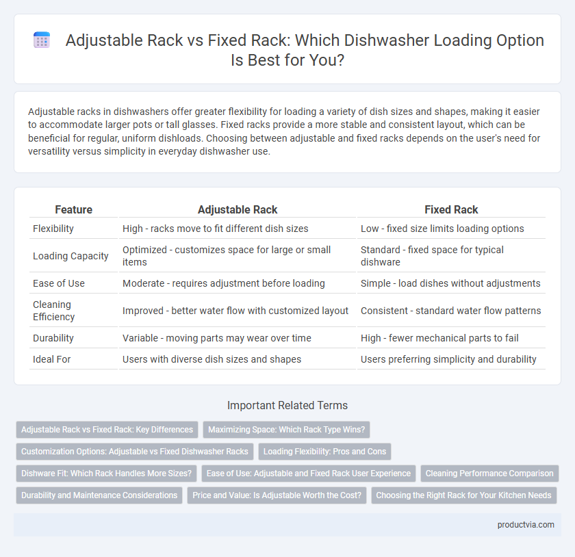 Adjustable Rack vs Fixed Rack: Which Dishwasher Loading Option Is Best for You?