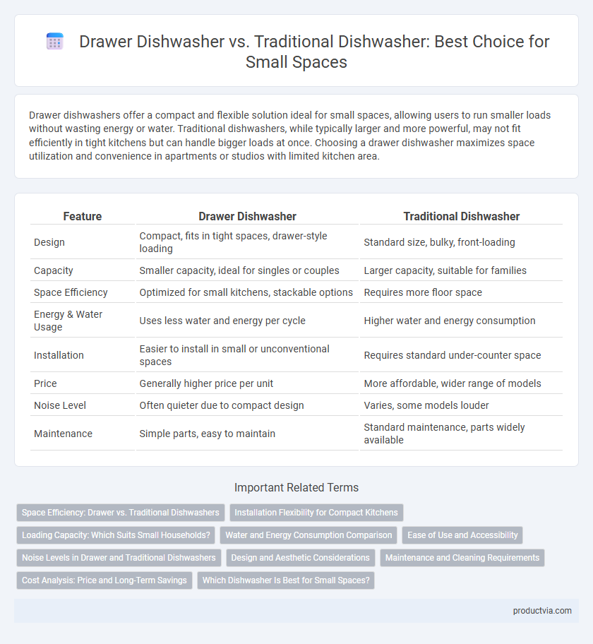 Drawer Dishwasher vs. Traditional Dishwasher: Best Choice for Small Spaces