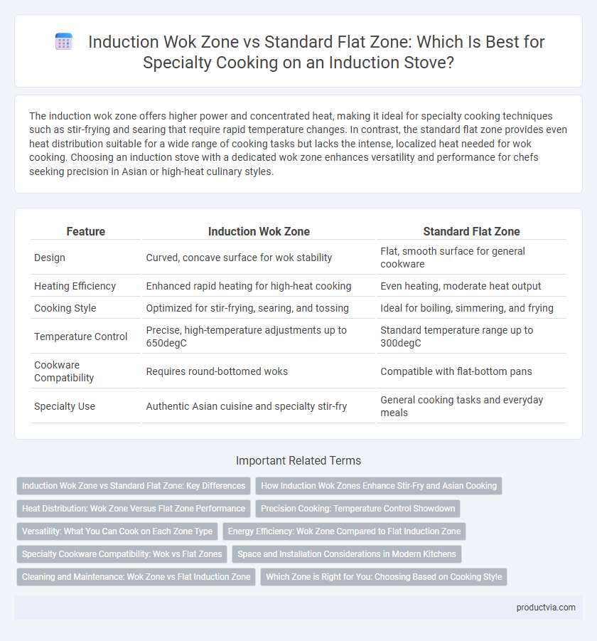 Induction Wok Zone vs Standard Flat Zone: Which Is Best for Specialty Cooking on an Induction Stove?