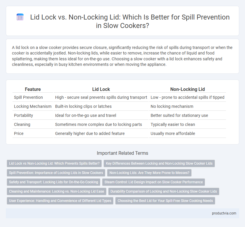 Lid Lock vs. Non-Locking Lid: Which Is Better for Spill Prevention in Slow Cookers?