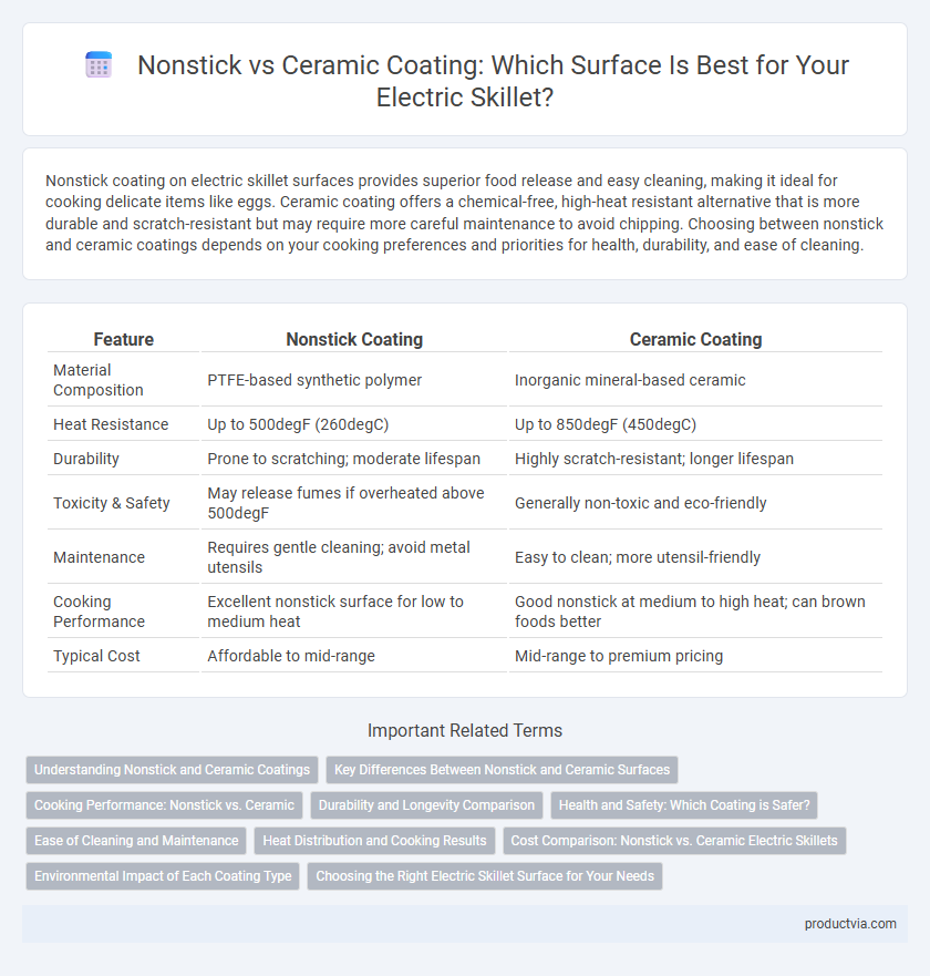 Nonstick vs Ceramic Coating: Which Surface Is Best for Your Electric Skillet?