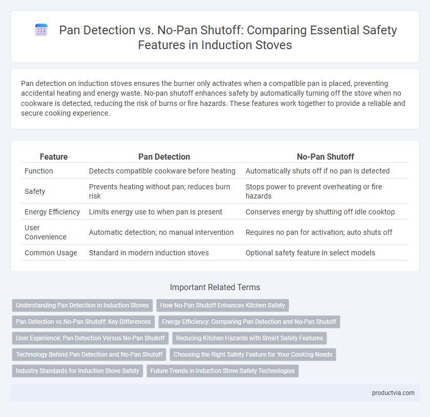 Pan Detection vs. No-Pan Shutoff: Comparing Essential Safety Features in Induction Stoves