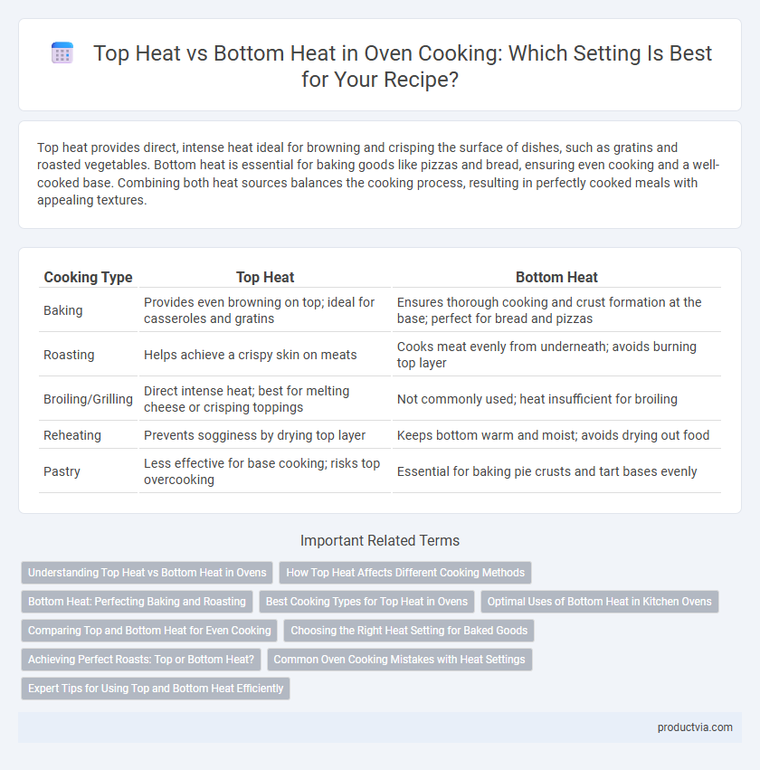 Top Heat vs Bottom Heat in Oven Cooking: Which Setting Is Best for Your Recipe?
