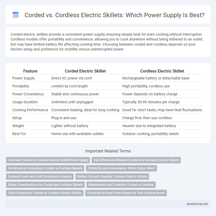 Corded vs. Cordless Electric Skillets: Which Power Supply Is Best?