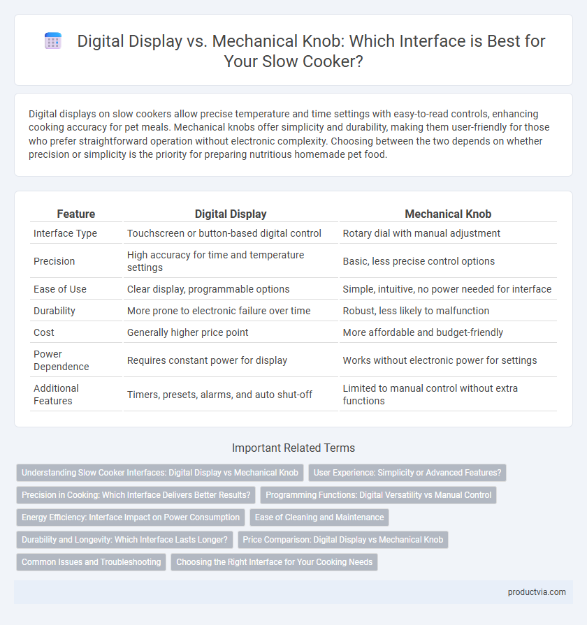 Digital Display vs. Mechanical Knob: Which Interface is Best for Your Slow Cooker?