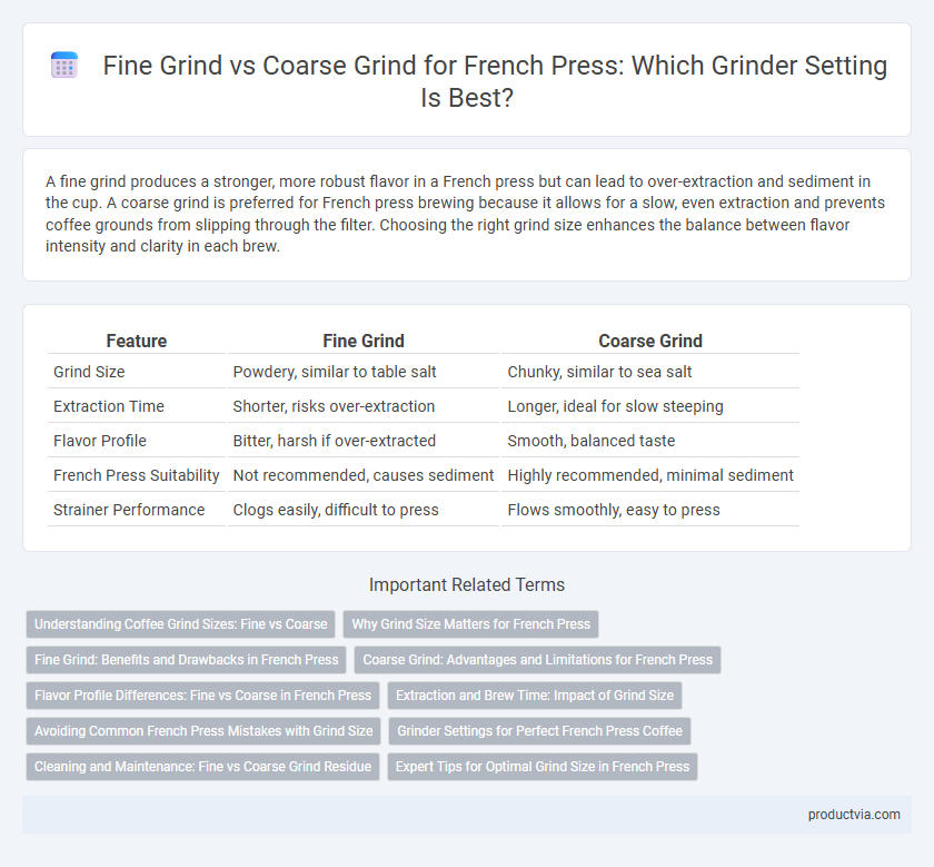 Fine Grind vs Coarse Grind for French Press: Which Grinder Setting Is Best?