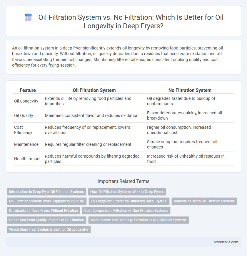 Oil Filtration System vs. No Filtration: Which Is Better for Oil Longevity in Deep Fryers?