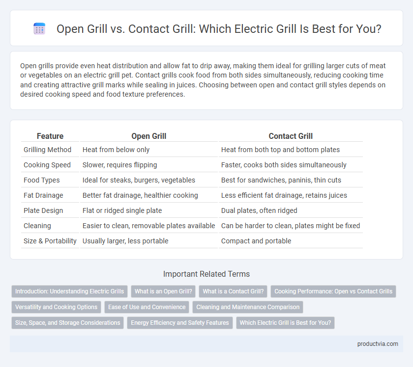 Open Grill vs. Contact Grill: Which Electric Grill Is Best for You?