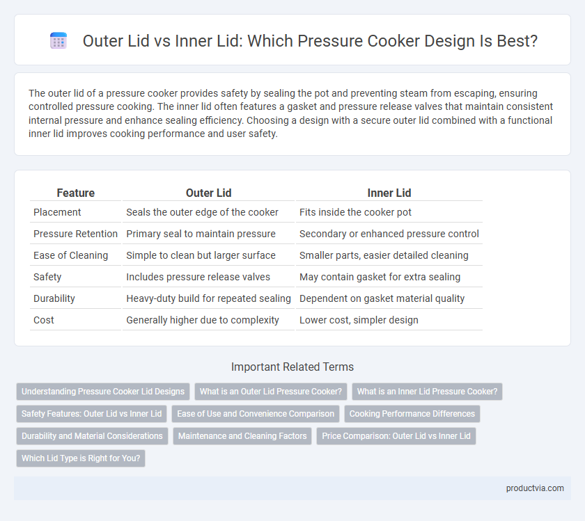 Outer Lid vs Inner Lid: Which Pressure Cooker Design Is Best?