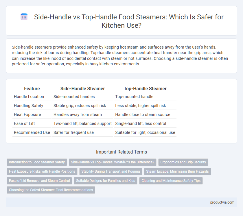 Side-Handle vs Top-Handle Food Steamers: Which Is Safer for Kitchen Use?