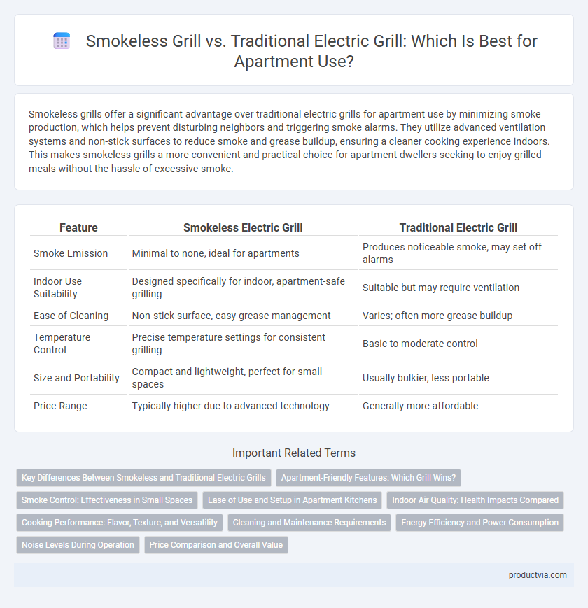 Smokeless Grill vs. Traditional Electric Grill: Which Is Best for Apartment Use?