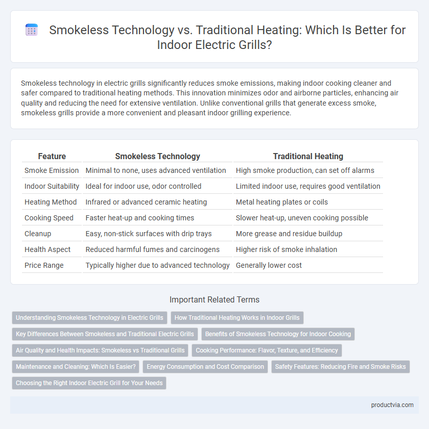 Smokeless Technology vs. Traditional Heating: Which Is Better for Indoor Electric Grills?