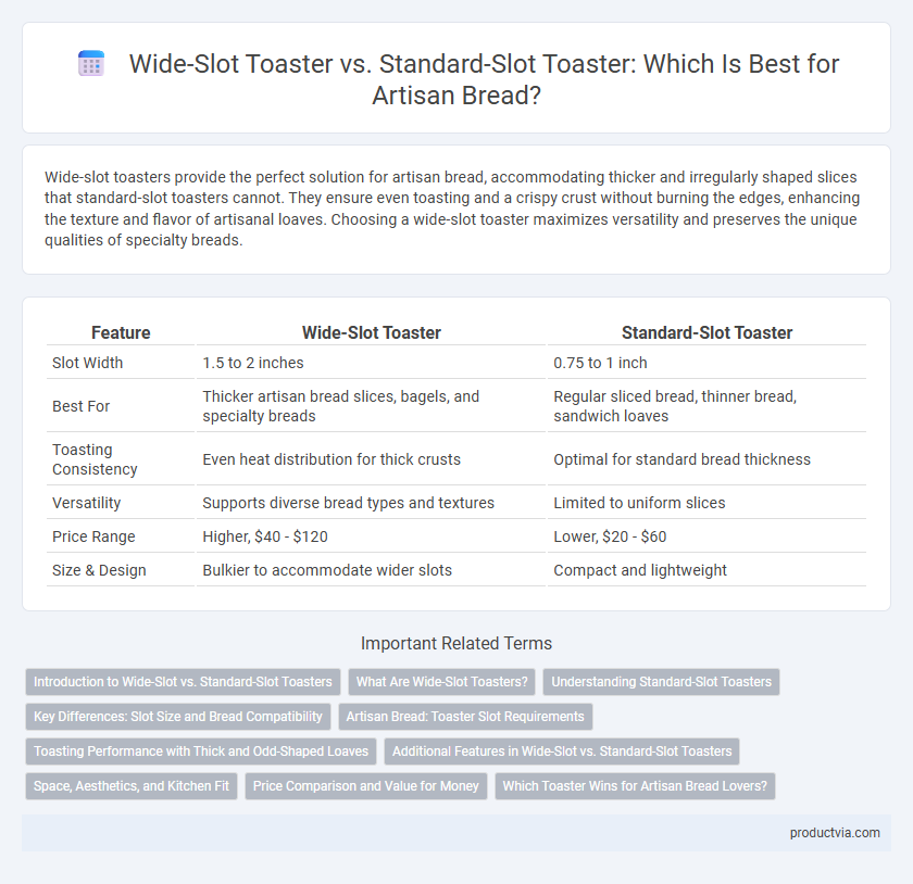 Wide-Slot Toaster vs. Standard-Slot Toaster: Which Is Best for Artisan Bread?