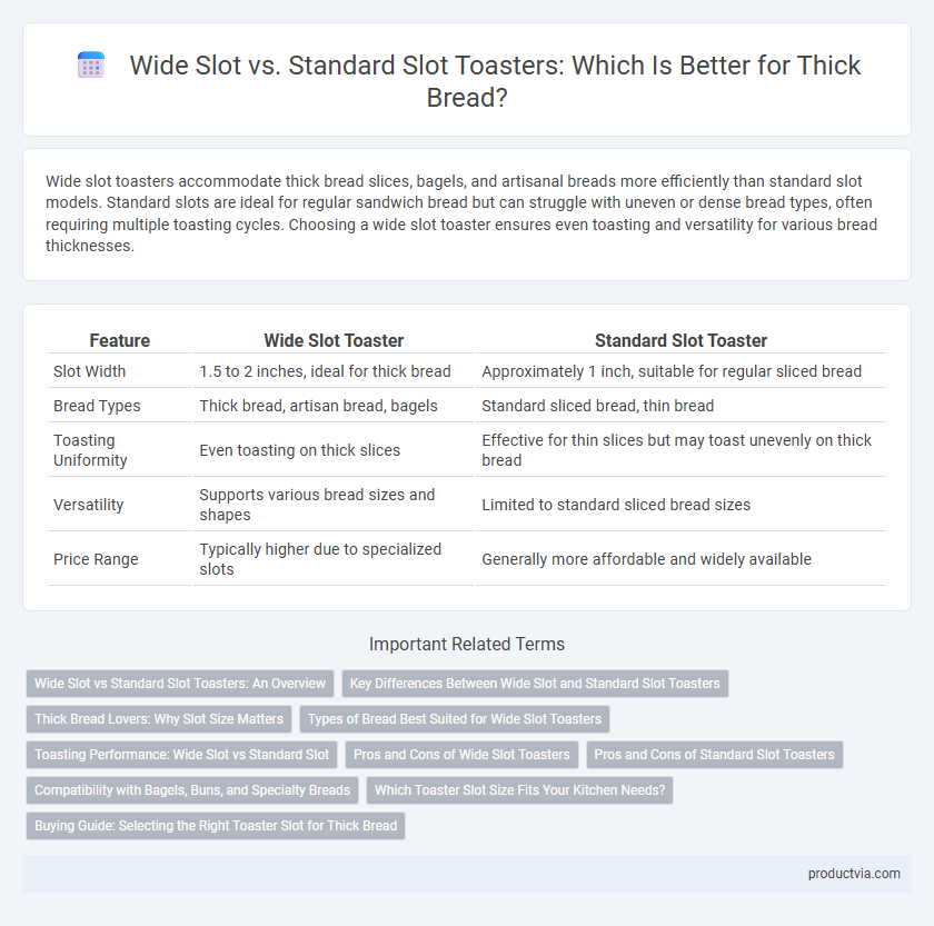Wide Slot vs. Standard Slot Toasters: Which Is Better for Thick Bread?