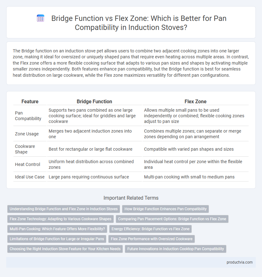 Bridge Function vs Flex Zone: Which is Better for Pan Compatibility in Induction Stoves?