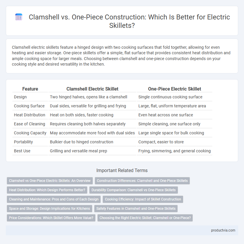 Clamshell vs. One-Piece Construction: Which Is Better for Electric Skillets?