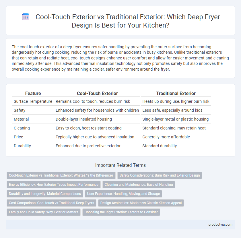 Cool-Touch Exterior vs Traditional Exterior: Which Deep Fryer Design Is Best for Your Kitchen?