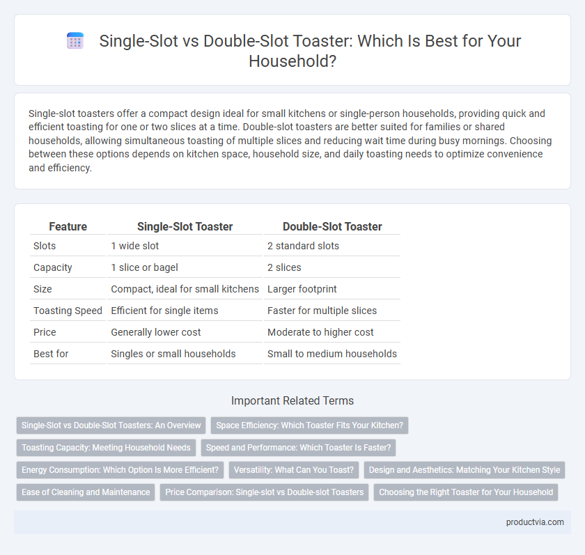 Single-Slot vs Double-Slot Toaster: Which Is Best for Your Household?