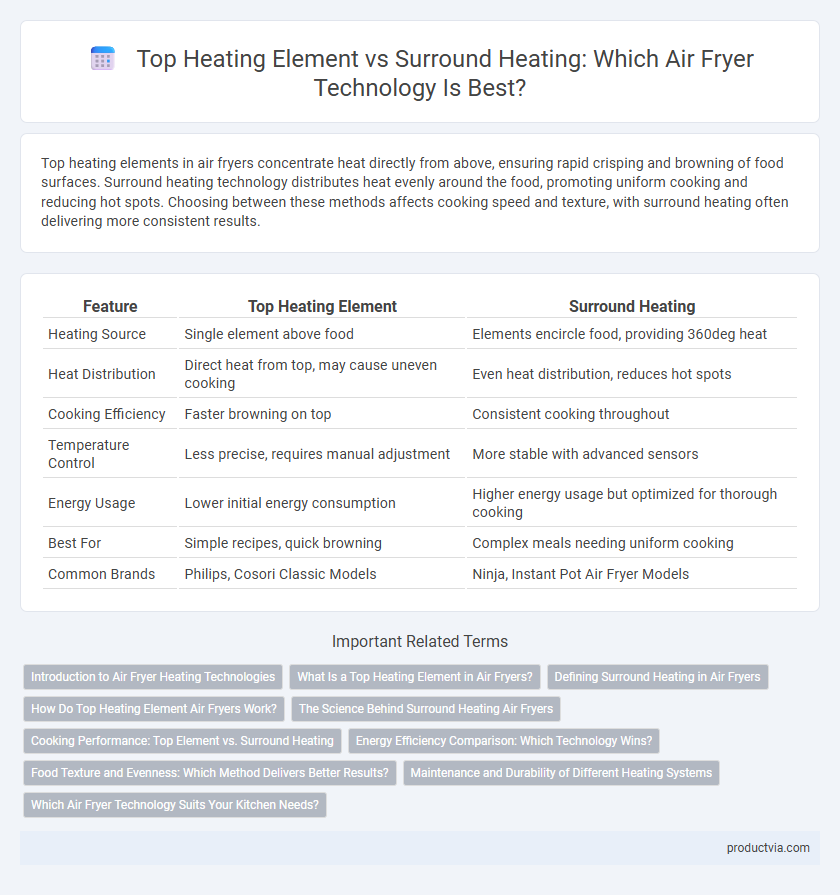 Top Heating Element vs Surround Heating: Which Air Fryer Technology Is Best?