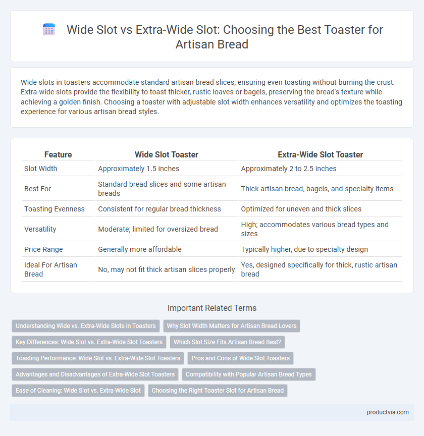 Wide Slot vs Extra-Wide Slot: Choosing the Best Toaster for Artisan Bread