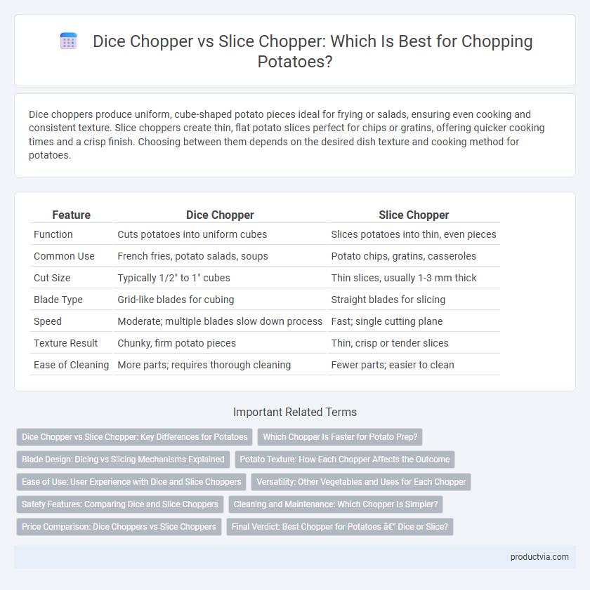 Dice Chopper vs Slice Chopper: Which Is Best for Chopping Potatoes?