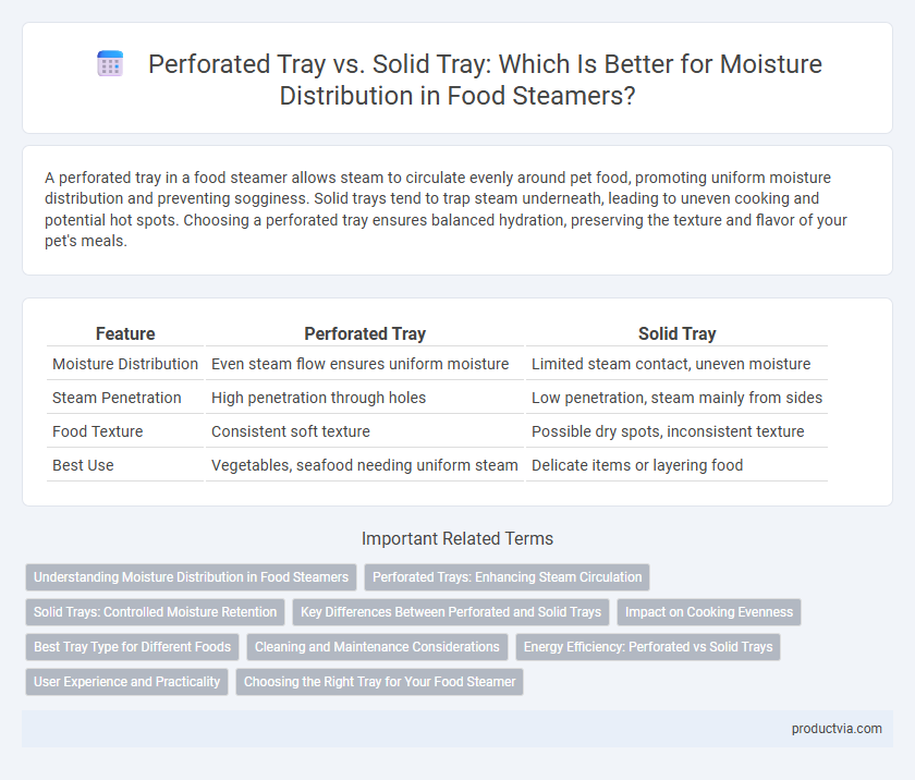 Perforated Tray vs. Solid Tray: Which Is Better for Moisture Distribution in Food Steamers?