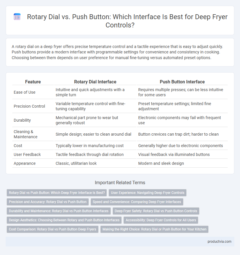 Rotary Dial vs. Push Button: Which Interface Is Best for Deep Fryer Controls?