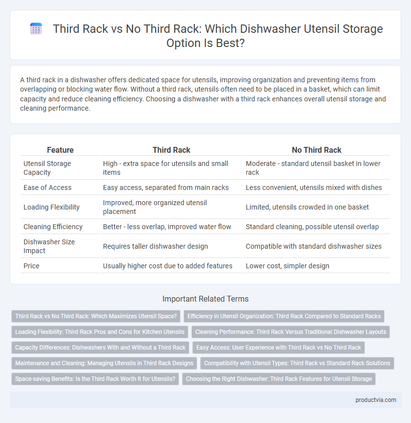 Third Rack vs No Third Rack: Which Dishwasher Utensil Storage Option Is Best?