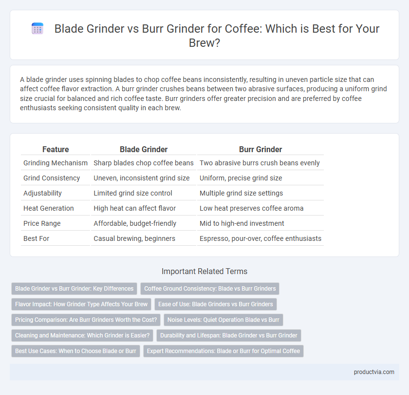 Blade Grinder vs Burr Grinder for Coffee: Which is Best for Your Brew?