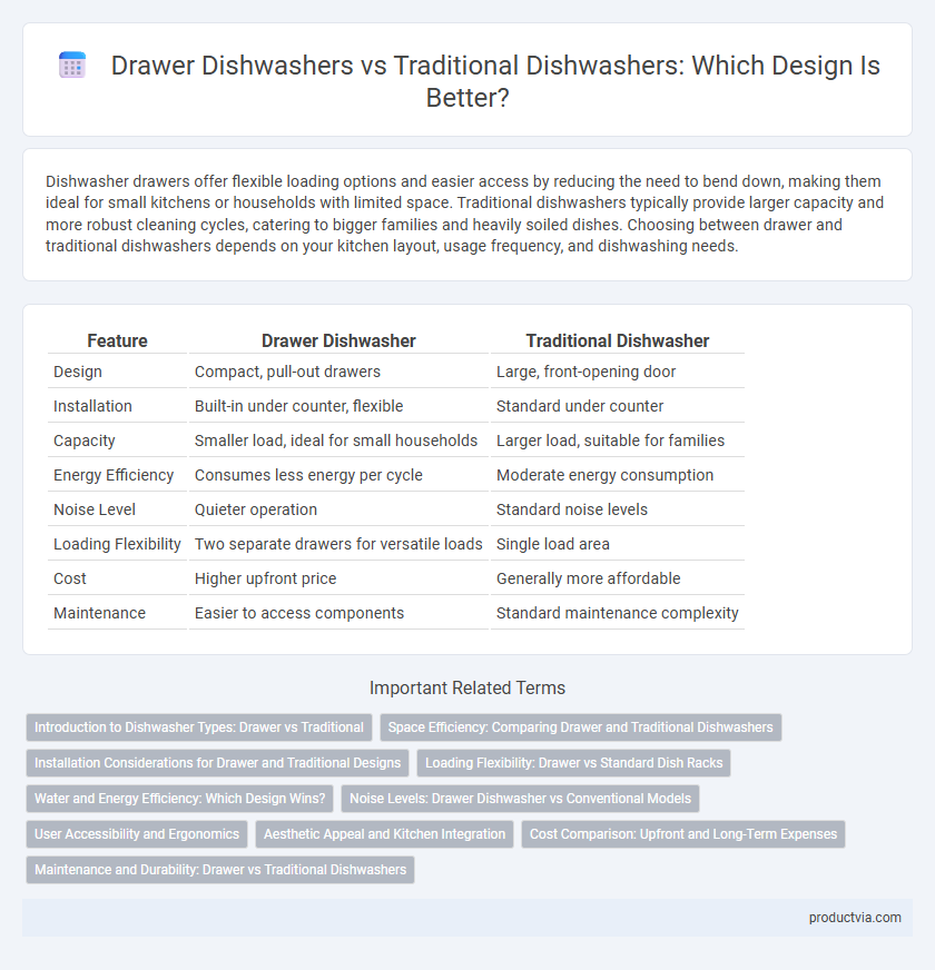 Drawer Dishwashers vs Traditional Dishwashers: Which Design Is Better?