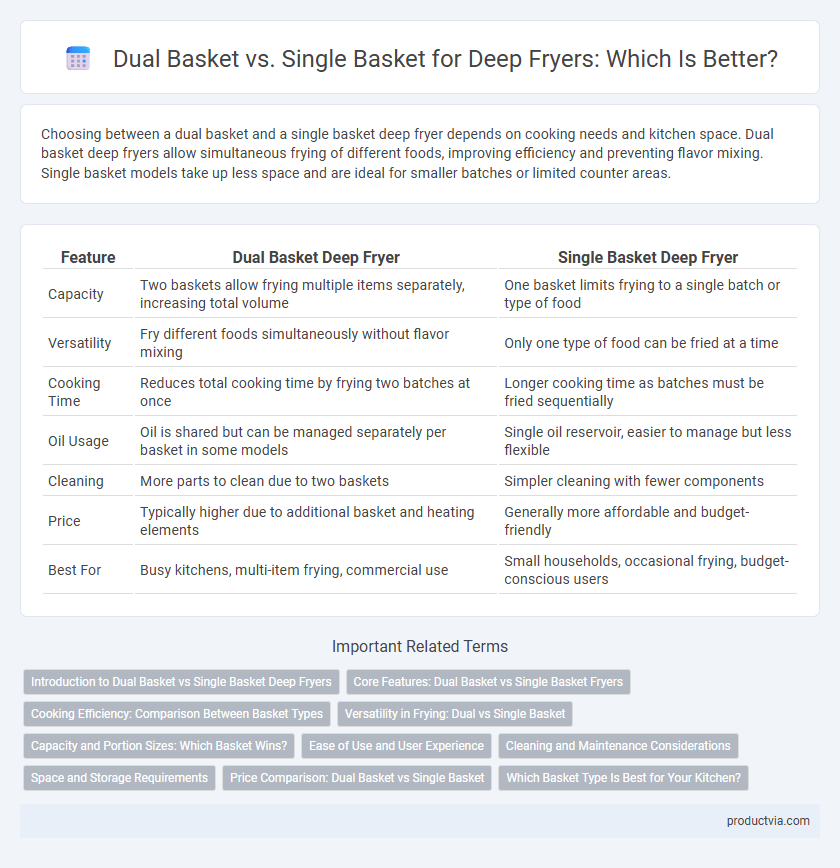 Dual Basket vs. Single Basket for Deep Fryers: Which Is Better?