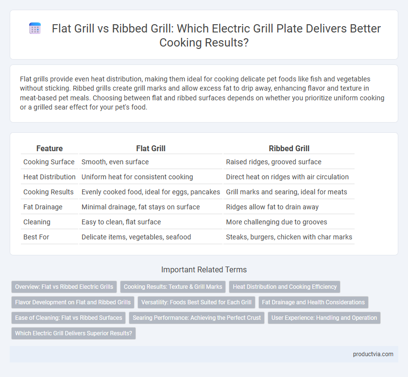 Flat Grill vs Ribbed Grill: Which Electric Grill Plate Delivers Better Cooking Results?