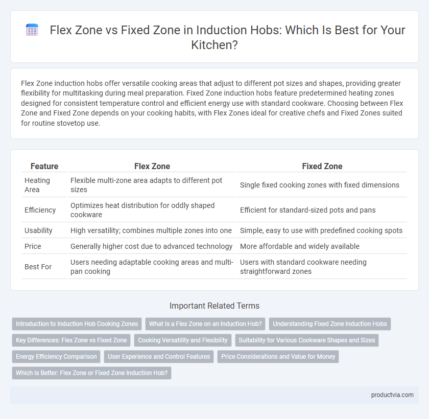 Flex Zone vs Fixed Zone in Induction Hobs: Which Is Best for Your Kitchen?