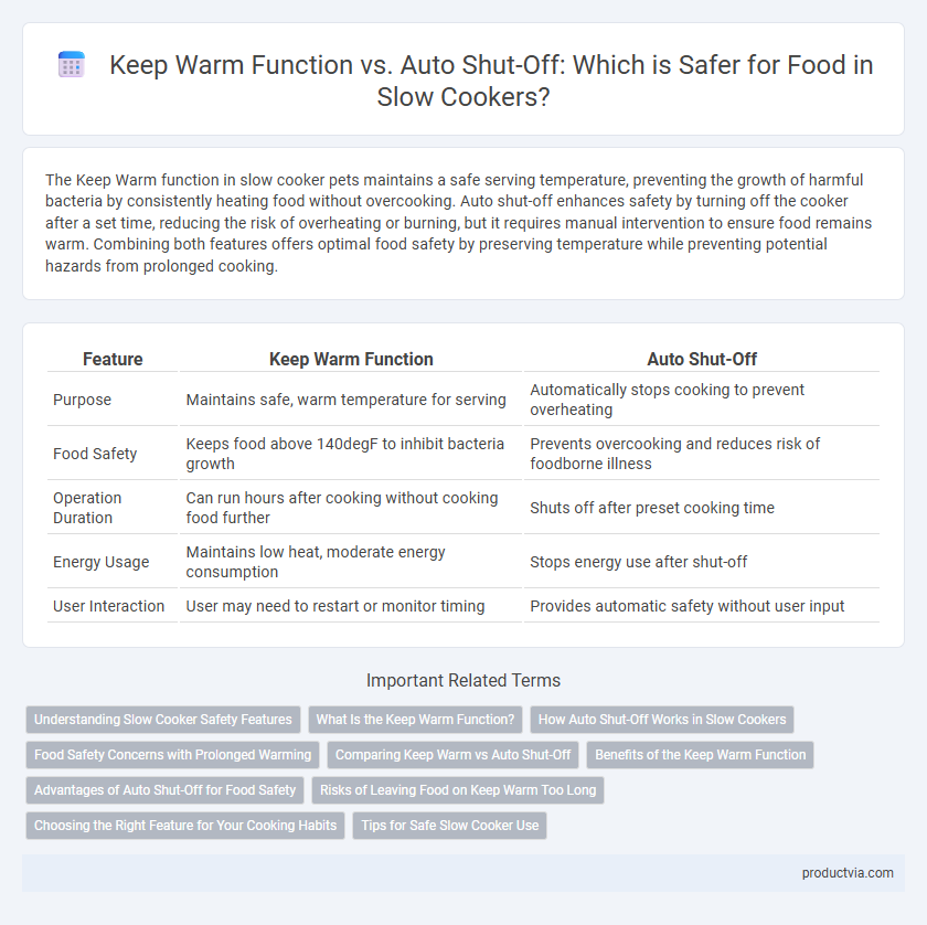 Keep Warm Function vs. Auto Shut-Off: Which is Safer for Food in Slow Cookers?