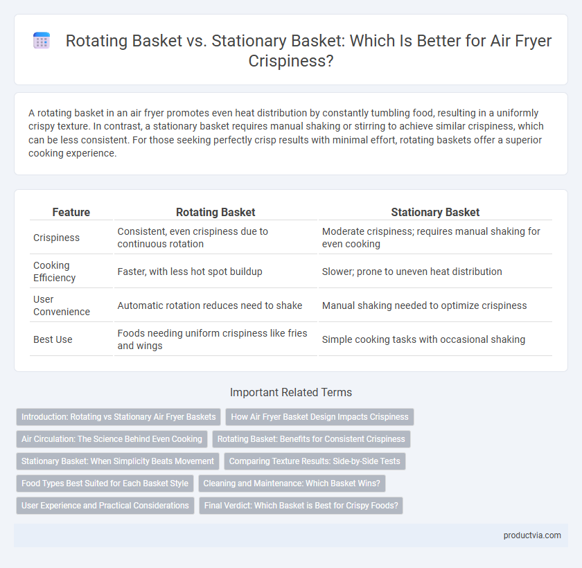 Rotating Basket vs. Stationary Basket: Which Is Better for Air Fryer Crispiness?